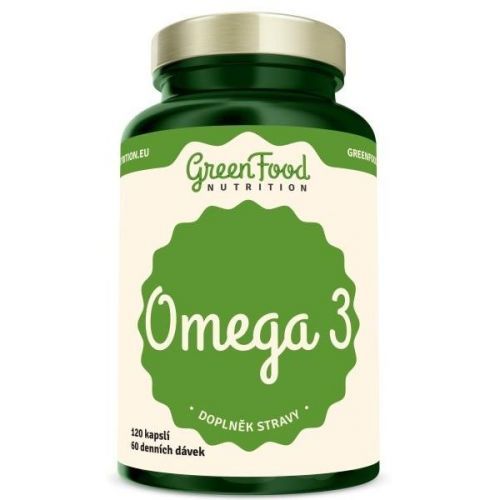 GreenFood Omega 3 120 kapslí