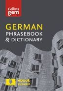 Collins Gem German Phrasebook and Dictionary (Collins Dictionaries)(Paperback)