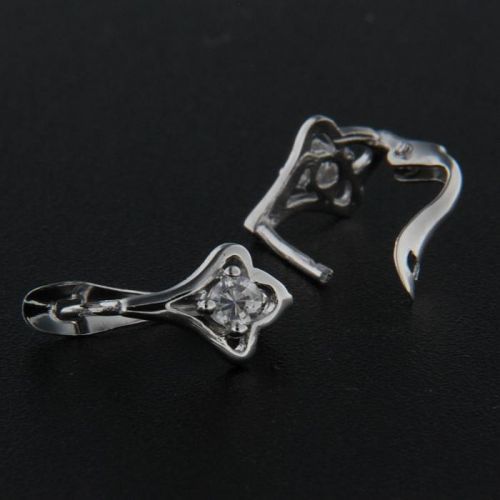 Stříbrné náušnice 14237