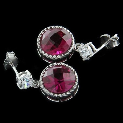 Stříbrné náušnice 15786