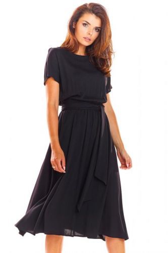 Černé šaty A296