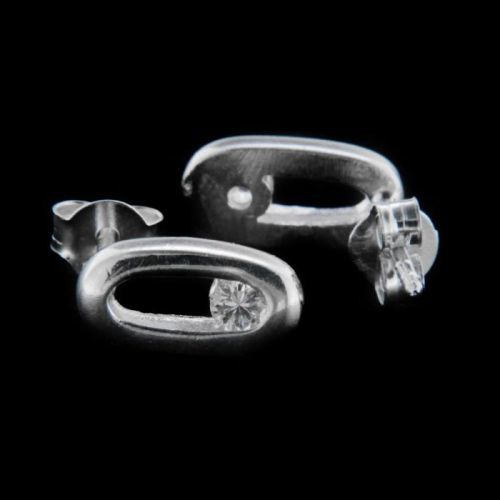 Stříbrné náušnice 15591