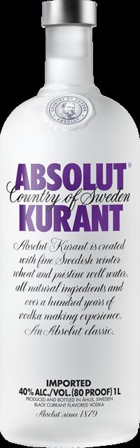 Vodka Absolut Kurant 40% 1l etik3