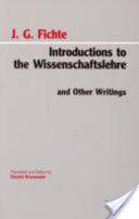 Introductions to Wissenschaftslehre and Other Writings, (1797-1800) (Fichte Johann Gottlieb)(Paperback)
