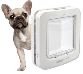 Dvířka SureFlap s mikročipem pro psy - hnědá