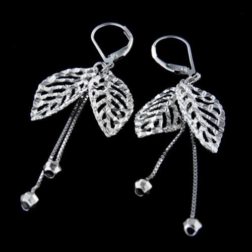 Stříbrné náušnice 15048