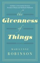 Givenness of Things (Robinson Marilynne)(Paperback)