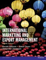 International Marketing and Export Management (Albaum Gerald)(Paperback / softback)