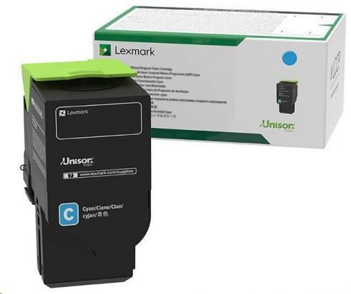 Lexmark azurový High cap. toner C232HC0 Return progam pro C2525, C2425 ,C2535, MC2325, MC2425 (C232HC0)