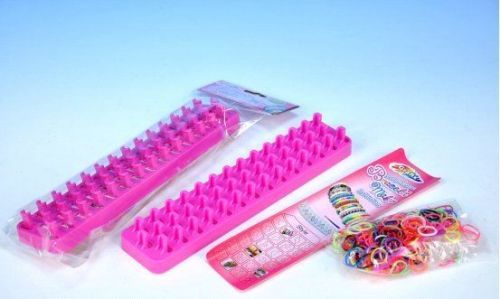 TEDDIES Udělej si náramek - stav na gumičky + 300 ks gumiček