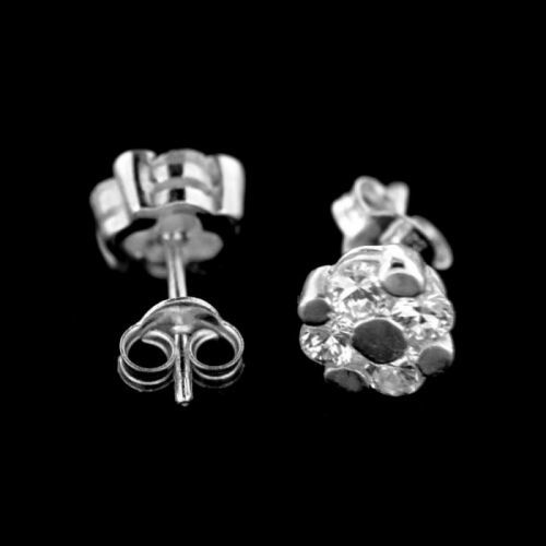 Stříbrné náušnice 15122