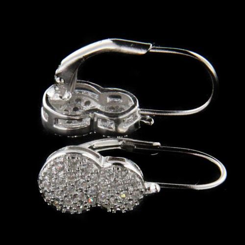 Stříbrné náušnice 15807