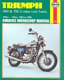 Triumph 650 and 750 4 Valve Unit Twins Owner's Workshop Manual (Clew Jeff)(Paperback)