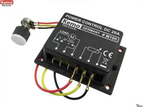 Potenciometr - PWM ovládání výstupu Kemo M195 9-28V DC max.20A