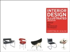Interior Design Illustrated - Marker and Watercolor Techniques (Scalise Christina M.)(Paperback)