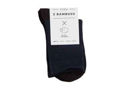 Vlnka Bambusové ponožky 2 páry