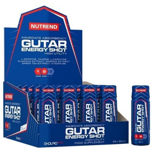 Nutrend GUTAR ENERGY SHOT 1X60ML - Energetický shot