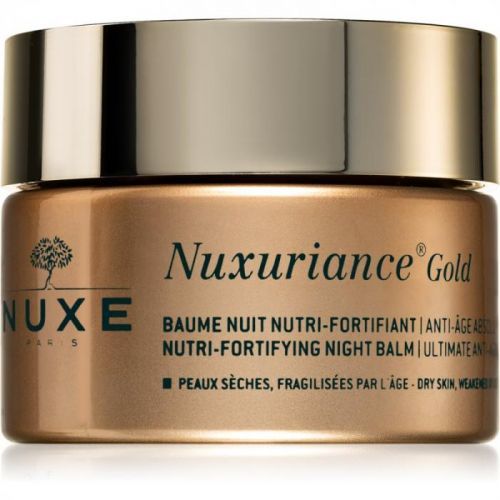 Nuxe Nuxuriance Gold vyživující noční balzám pro posílení pleti