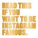 Read This If You Want to be Instagram Famous (Carroll Henry)(Paperback)