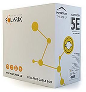 SOLARIX Instal.kabel Solarix CAT5E UTP PVC 305m licna (SXKL-5E-UTP-PVC-GY)