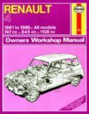 Renault 4 Owners Workshop Manual - 61-86 (Haynes John Harold)(Paperback)