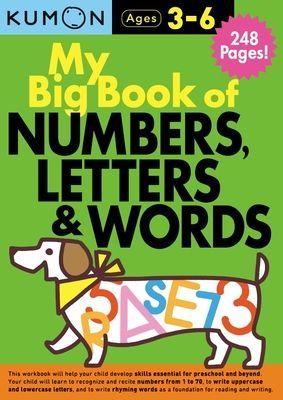 My Big Book of Numbers, Letters & Words (Publishing Kumon)(Paperback)