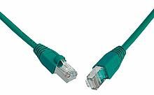 SOLARIX patch kabel CAT5E SFTP PVC 7m zelený (C5E-315GR-7MB)