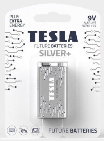 TESLA - baterie 9V SILVER+, 1 ks, 6LR61 (1099137211)