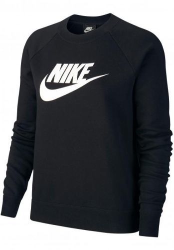 Nike Sportswear Mikina »W NSW ESSNTL CREW FLC HBR« Nike Sportswear černá - standardní velikost XS (30-32)