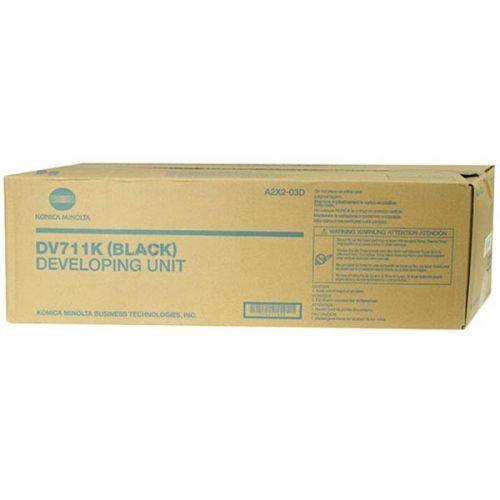 Konica Minolta originální toner A2X2-03D, black, 1200000str., DV-711K, Konica Minolta Bizhub C654