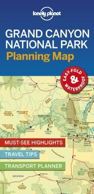 Lonely Planet Grand Canyon National Park Planning Map (Lonely Planet)(Sheet map, folded)