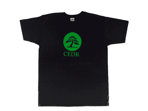 CEDR Triko s logem CEDR černé