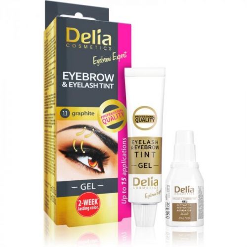Delia Cosmetics Eyebrow Expert barva na obočí a řasy s aktivátorem