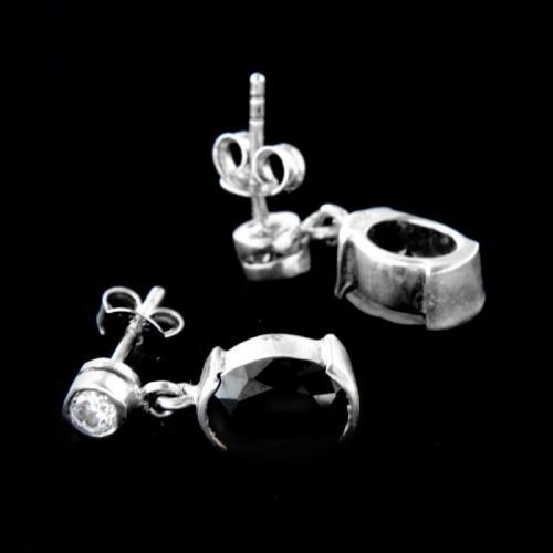 Stříbrné náušnice 14156