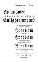 An Answer to the Question - What is Enlightenment? - Kant Immanuel