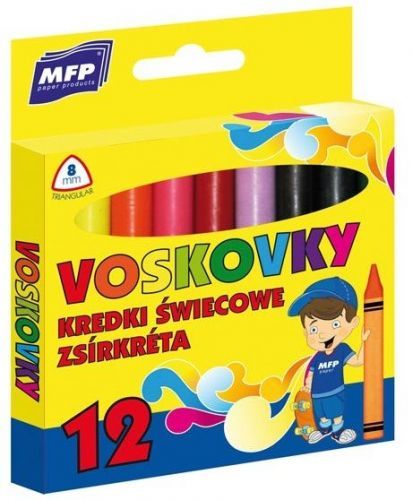 Voskovky - trojhranné