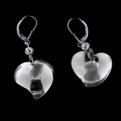 Stříbrné náušnice 25421