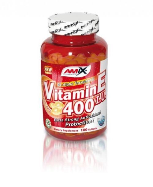 Amix Vitamin E 400 I.U. 100 kapslí