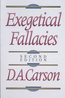 Exegetical Fallacies(Paperback)