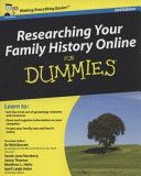 Researching Your Family History Online For Dummies (Newbery Sarah)(Paperback)