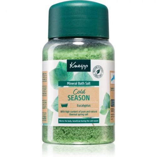 Kneipp Cold Season Eucalyptus sůl do koupele s minerály 500 g