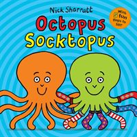 Octopus Socktopus (Sharratt Nick)(Board book)