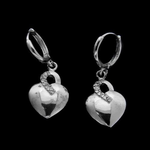 Stříbrné náušnice 24978