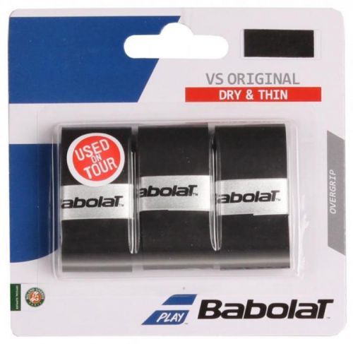 Babolat VS Original overgrip 2016 omotávka tl  0 4mm 3 ks;bílá