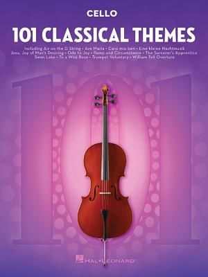 101 Classical Themes for Cello (Hal Leonard Corp)(Paperback)
