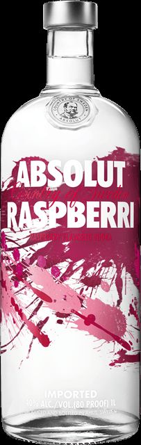 Vodka Absolut Raspberri 38% 1l