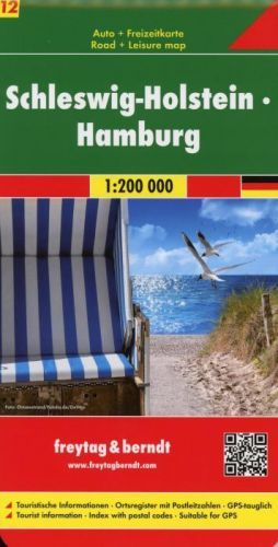 Deutschland 12 Schleswig-Holstein, Hamburg 1 : 200 000(v němčině)