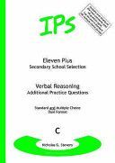 Eleven Plus / Secondary School Selection Verbal Reasoning - Additional Practice Questions (Stevens Nicholas Geoffrey)(Paperback)