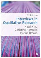Interviews in Qualitative Research (King Nigel)(Paperback)
