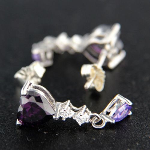 Stříbrné náušnice 14661